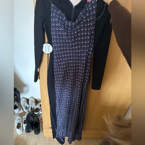 STAUD Bellamy Lace-Up-Back Maxi Dress, Size S, worn once perfect condition - Picture 4 of 5